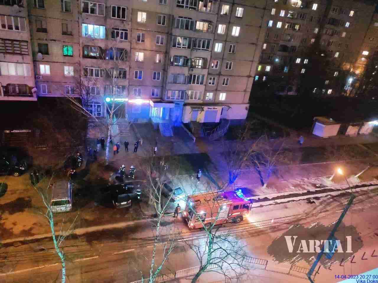 У Львові загорівся автомобіль (ФОТО, ВІДЕО)