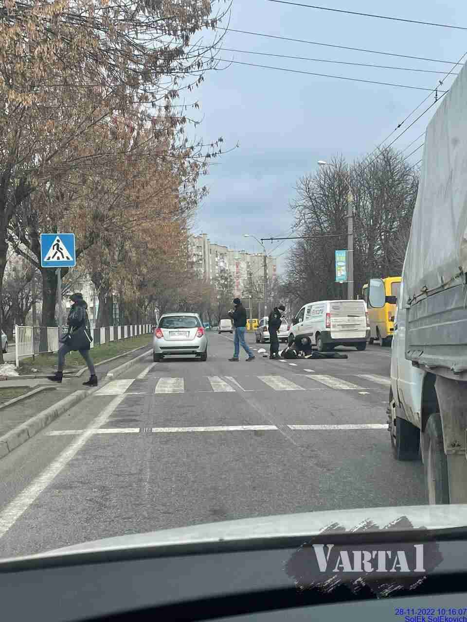 У Львові збили жінку-пішохода (ФОТО)