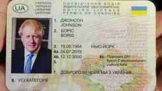 У Нідерландах затримали Бориса Джонсона з українським посвідченням водія (ФОТО)