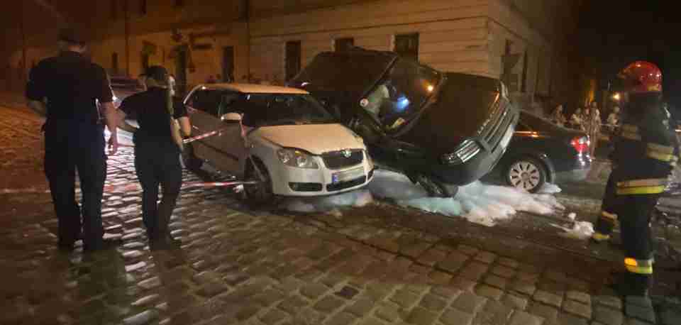 У поліції повідомили деталі потрійної ДТП у Львові (ФОТО, ВІДЕО)