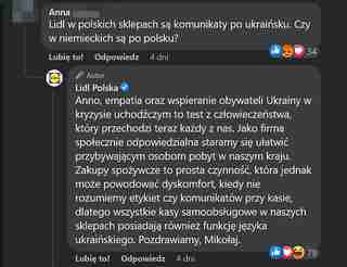 У Польщі «поставили на місце» жінку, яка скаржилася на українську мову в магазині