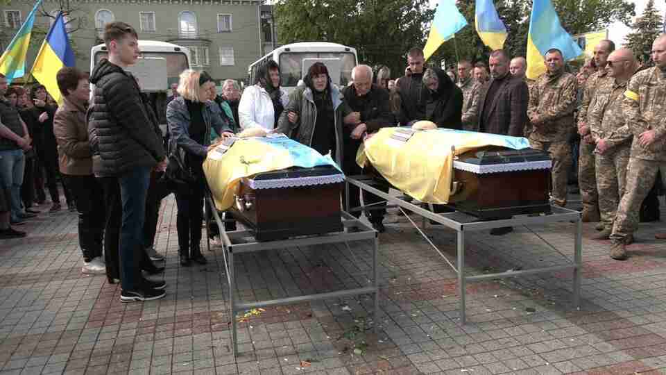 У Рівному попрощалися з рідними братами, які загинули у боях за Україну