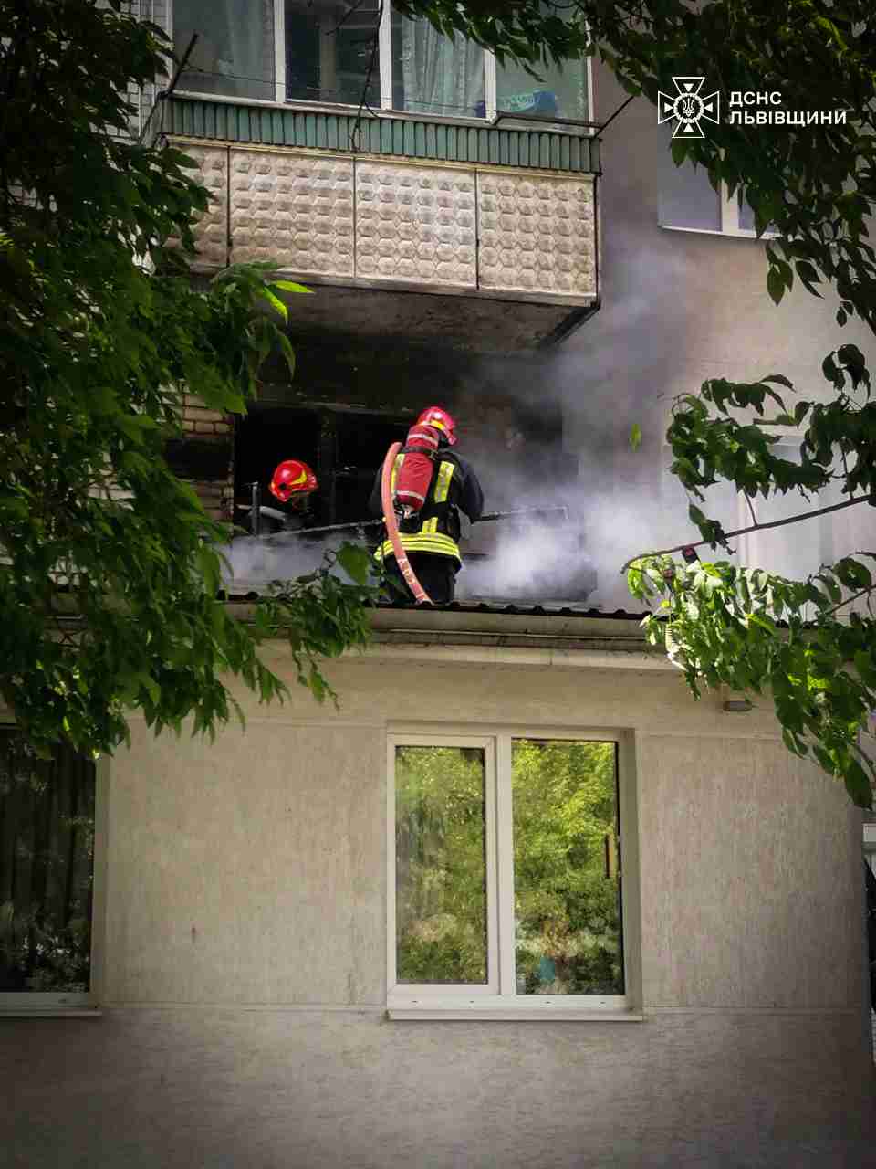 У Шеченківському районі Львова сталося загоряння квартири (ФОТО)