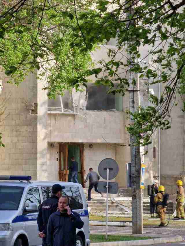 У Тирасполі пролунали вибухи біля так званого Міністерства держбезпеки невизнаного Придністров'я (фото)