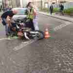 У центрі Львова збили мотоцикліста (фото)