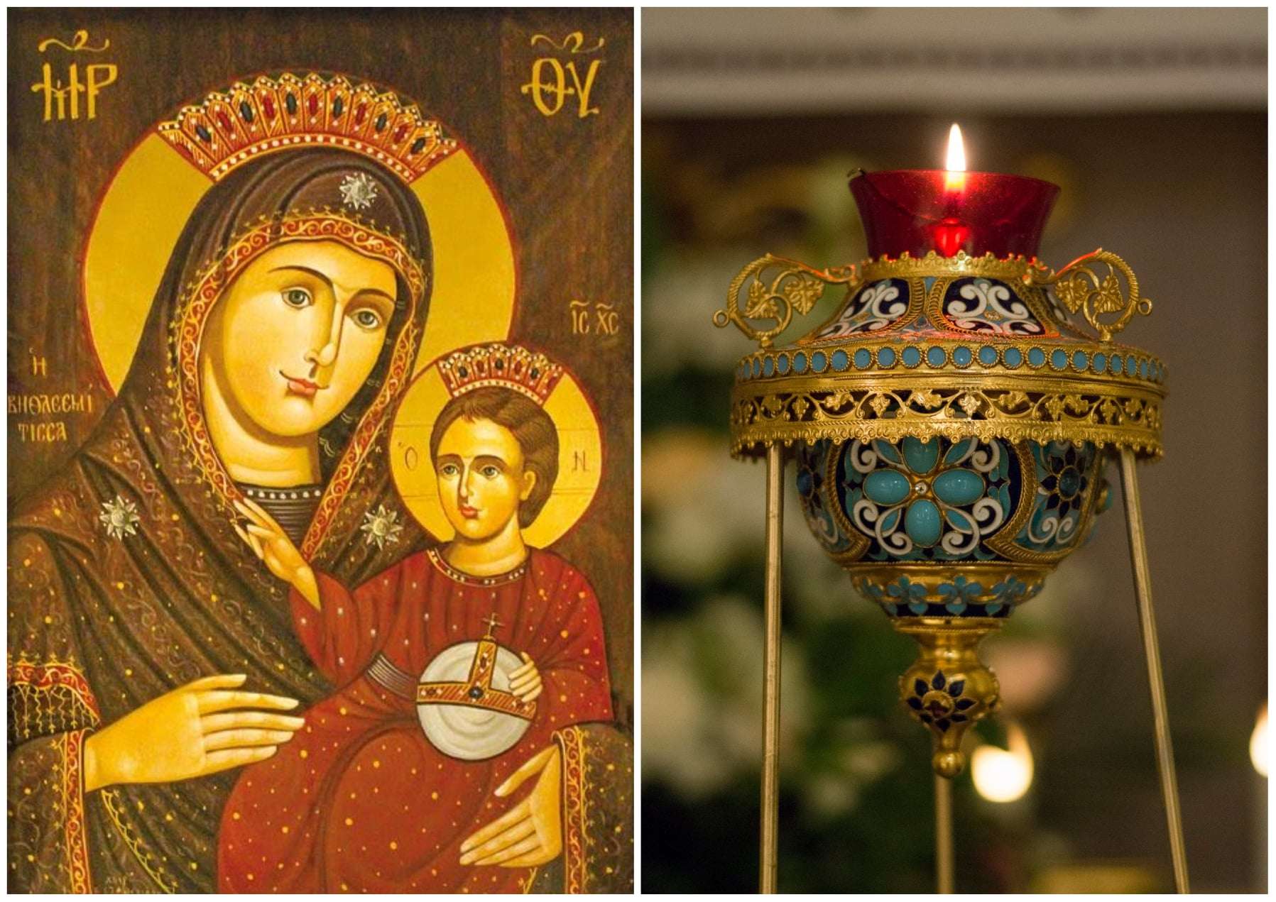У церкві святого Юра виставлять до почитання копію ікони усміхненої Богородиці (фото)