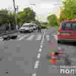 У Вінниці зіткнулися 5 автомобілів, мопед і тролейбус, постраждали двоє неповнолітніх (ФОТО)