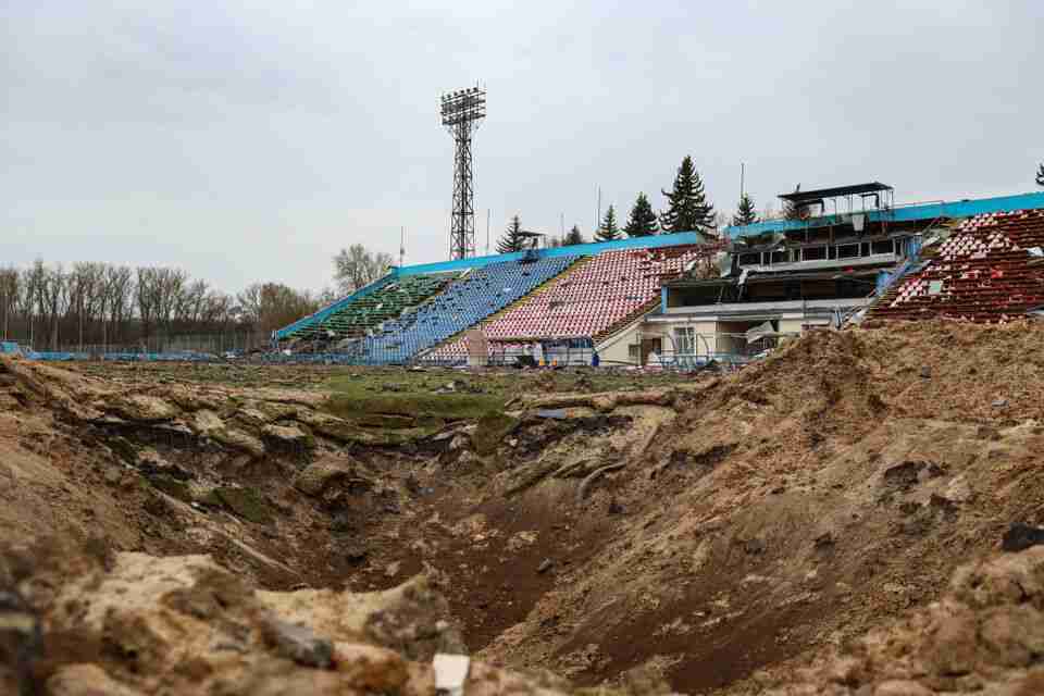УАФ готує позов проти Росії через зруйновану спортивну інфраструктуру