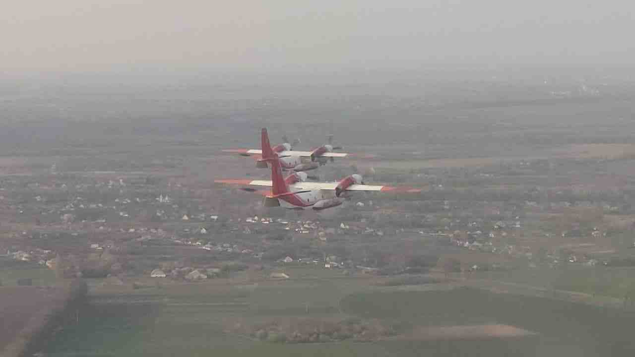 Українські пожежні літаки відправляються на допомогу до Туреччини (фото)