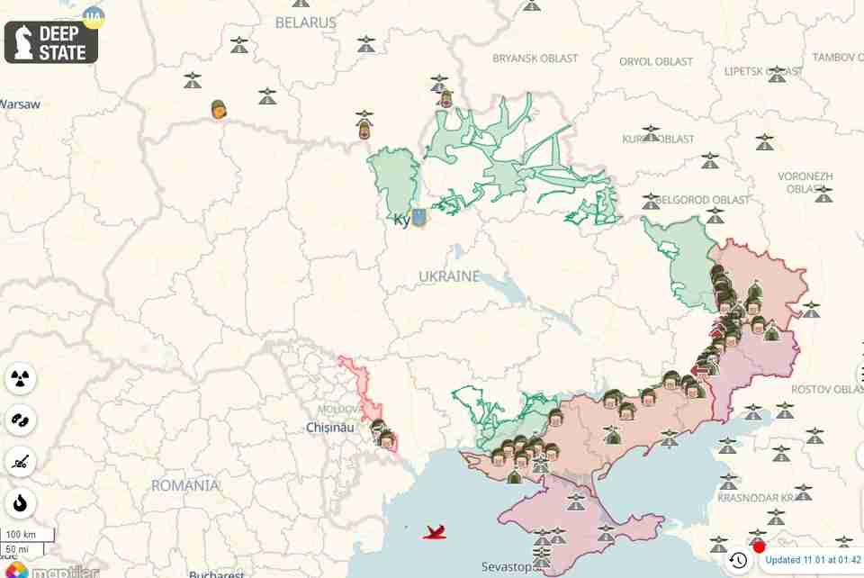 Українські війська відбили атаки біля Бахмута та Кремінної