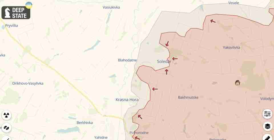 Українські війська відбили атаки біля Бахмута та Кремінної