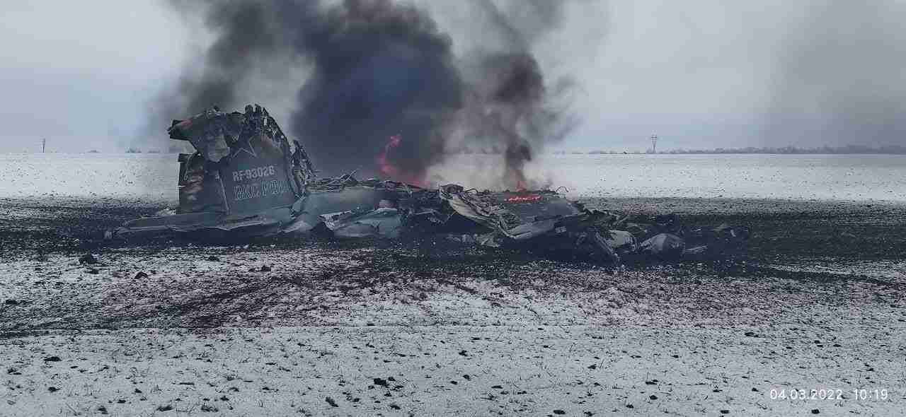 Українські воїни за добу знищили три Су-25 та три вертольоти