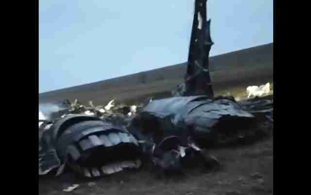 Українські воїни знищили російський літак