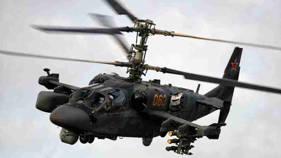 Українські воїни знищили російський вертоліт Ка-52
