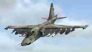 Українські війська збили ще один російський літак Су-25 10