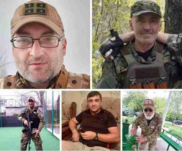 В бою за Україну загинуло п'ятеро грузинських добровольців (ФОТО)