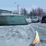 В Галичі випав неприродньо чорний сніг: люди звинувачують ТЕС (ФОТО)