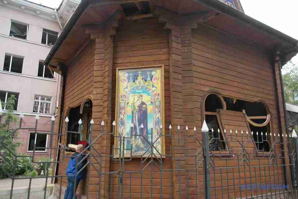В Одесі російський «Калібр» зруйнував храм Московського патріархату (ФОТО, ВІДЕО)