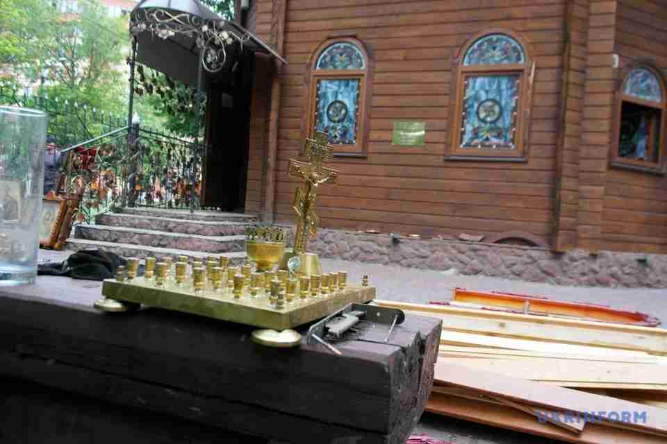 В Одесі російський «Калібр» зруйнував храм Московського патріархату (ФОТО, ВІДЕО)