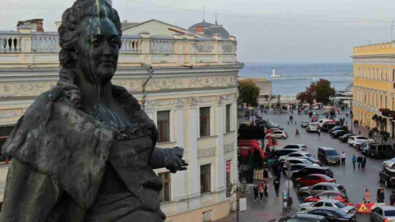 В Одесі таки демонтують пам'ятник імператриці Катерині ІІ
