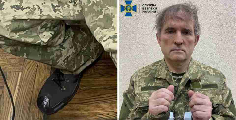 В СБУ повідомили деталі затримання Віктора Медведчука