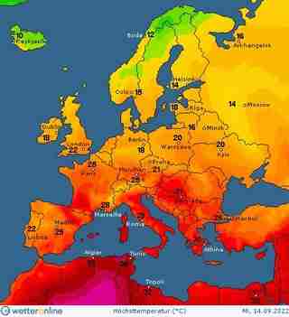 В Україні 14 вересня буде тепло: подекуди до +28 градусів