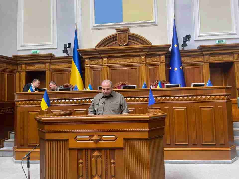 Верховна Рада призначила Умєрова міністром оборони України