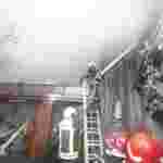 Вісімдесят рятувальників ліквідовували пожежу у київському костелі (фото, відео)