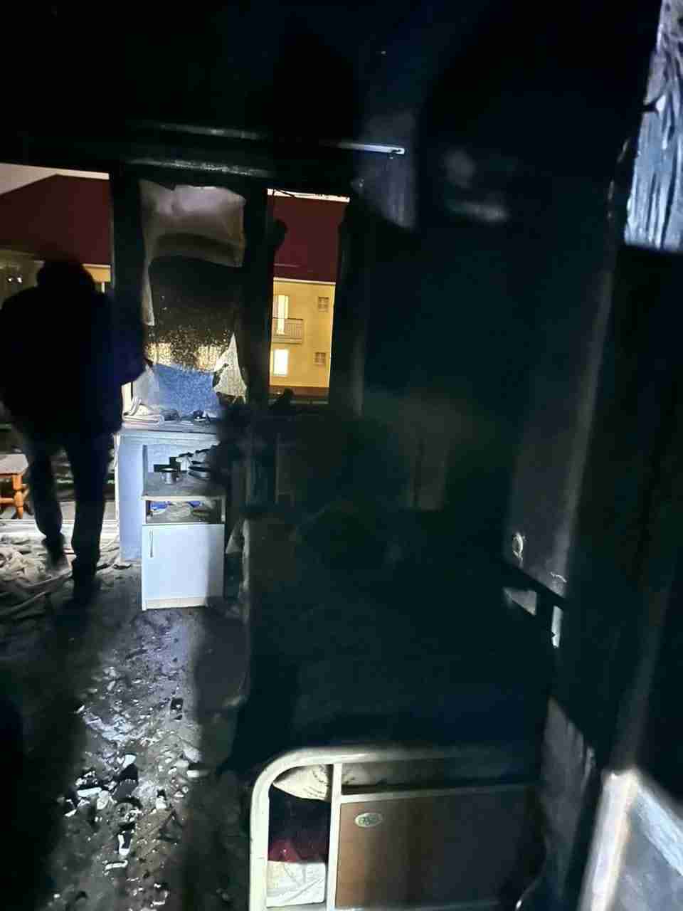 Внаслідок пожежі в пансіонаті у Львові, загинула людина (ФОТО)