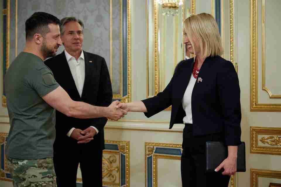 Володимир Зеленський провів переговори з Державним секретарем США (фото)