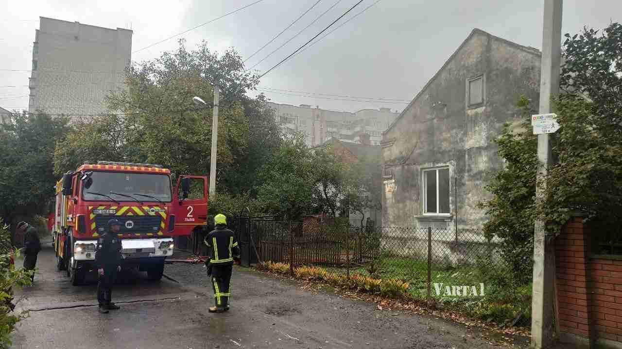 Врятували будинок і котика: у Львові сталася пожежа (ФОТО)