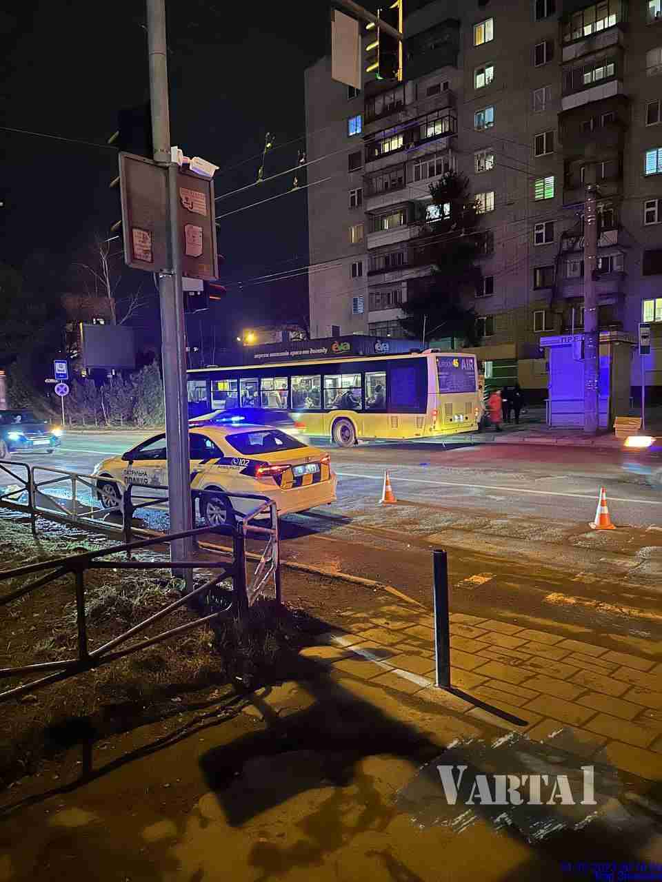 Ввечері у Львові водій легковика збив жінку (ФОТО)