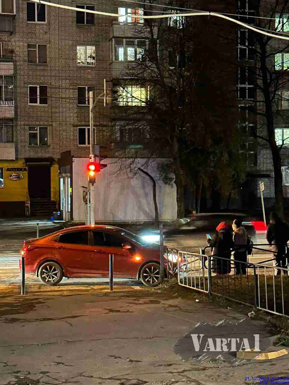 Ввечері у Львові водій легковика збив жінку (ФОТО)