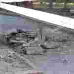 Вибух на Мучній: пошкоджено тротуар, потерпілих немає (фото, відео)