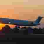 Яскраві заходи сонця та неповторні світанки під час польотів в аеропорту «Львів»