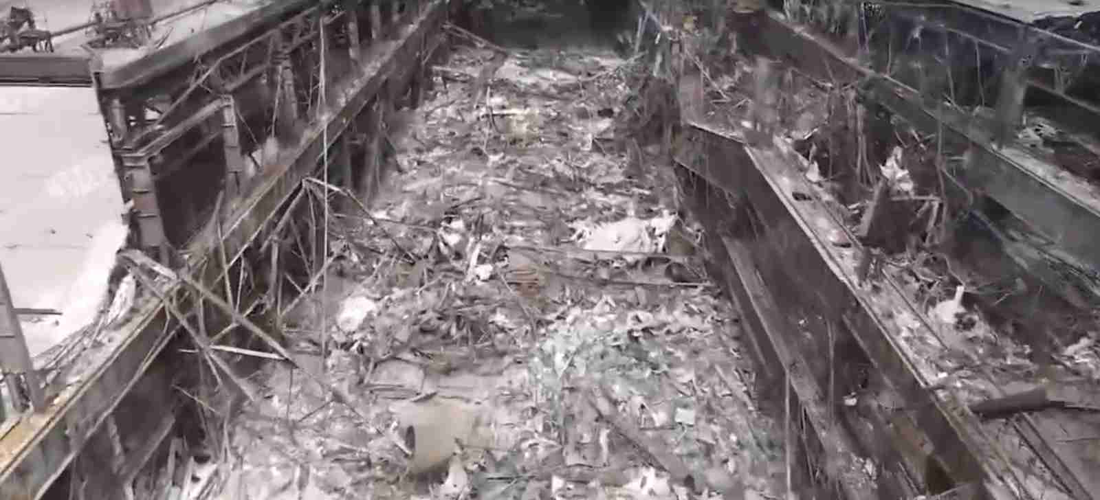 З’явилося відео зі зруйнованої російськими загарбниками «Азовсталі»