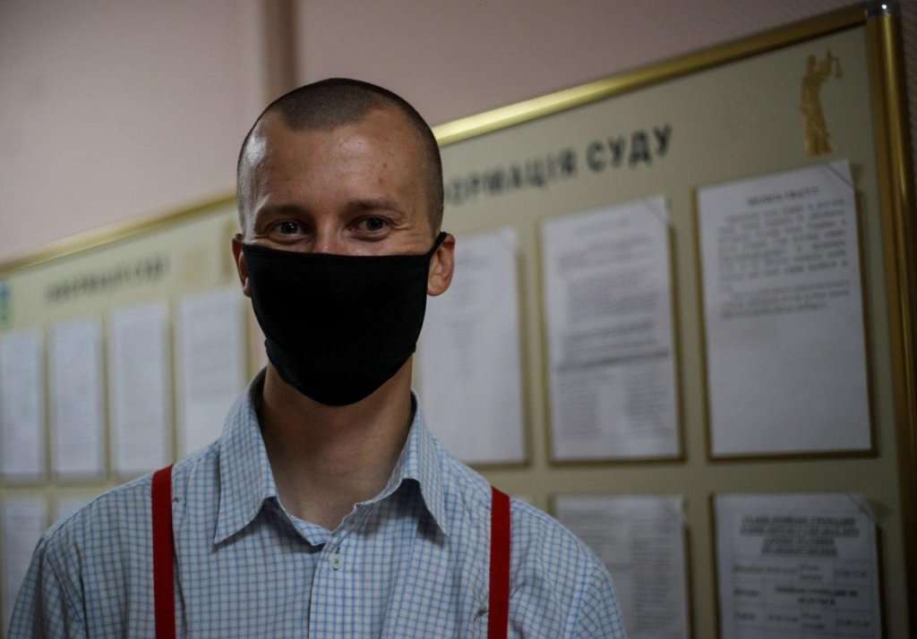 За протест під посольством Білорусі у Києві судили політв’язня Кольченка