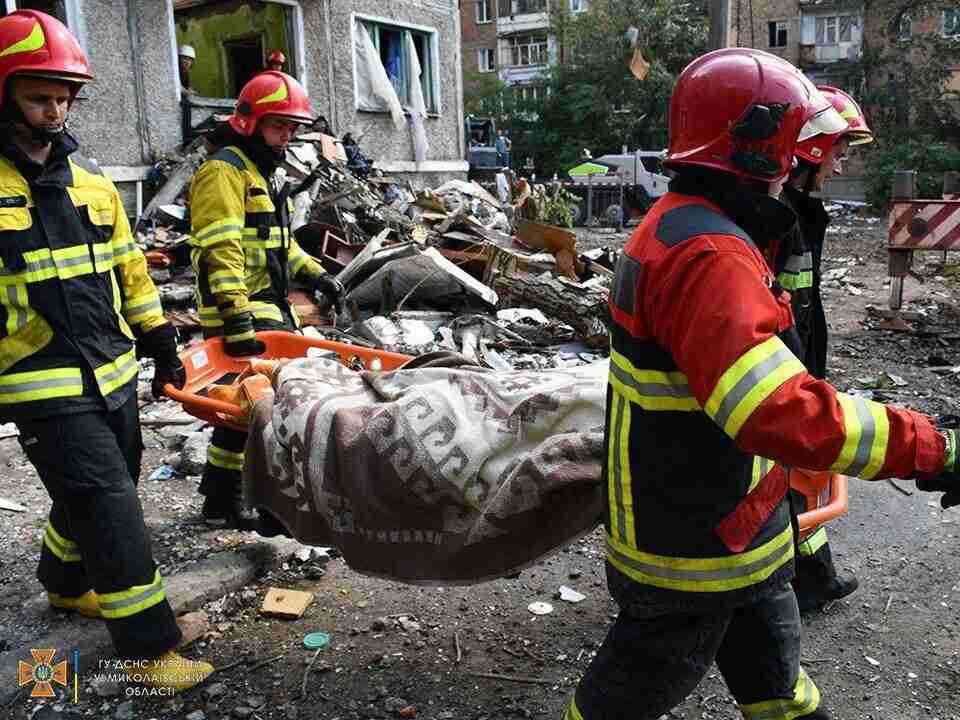 Збільшилася кількість жертв внаслідок удару РФ по Миколаєву